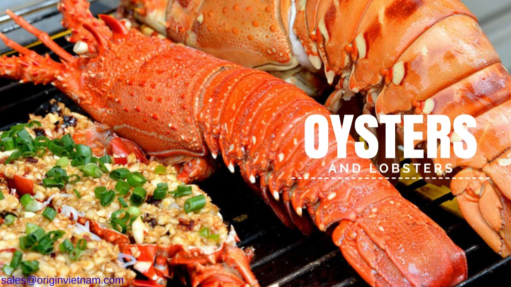 Oysters and lobsters
