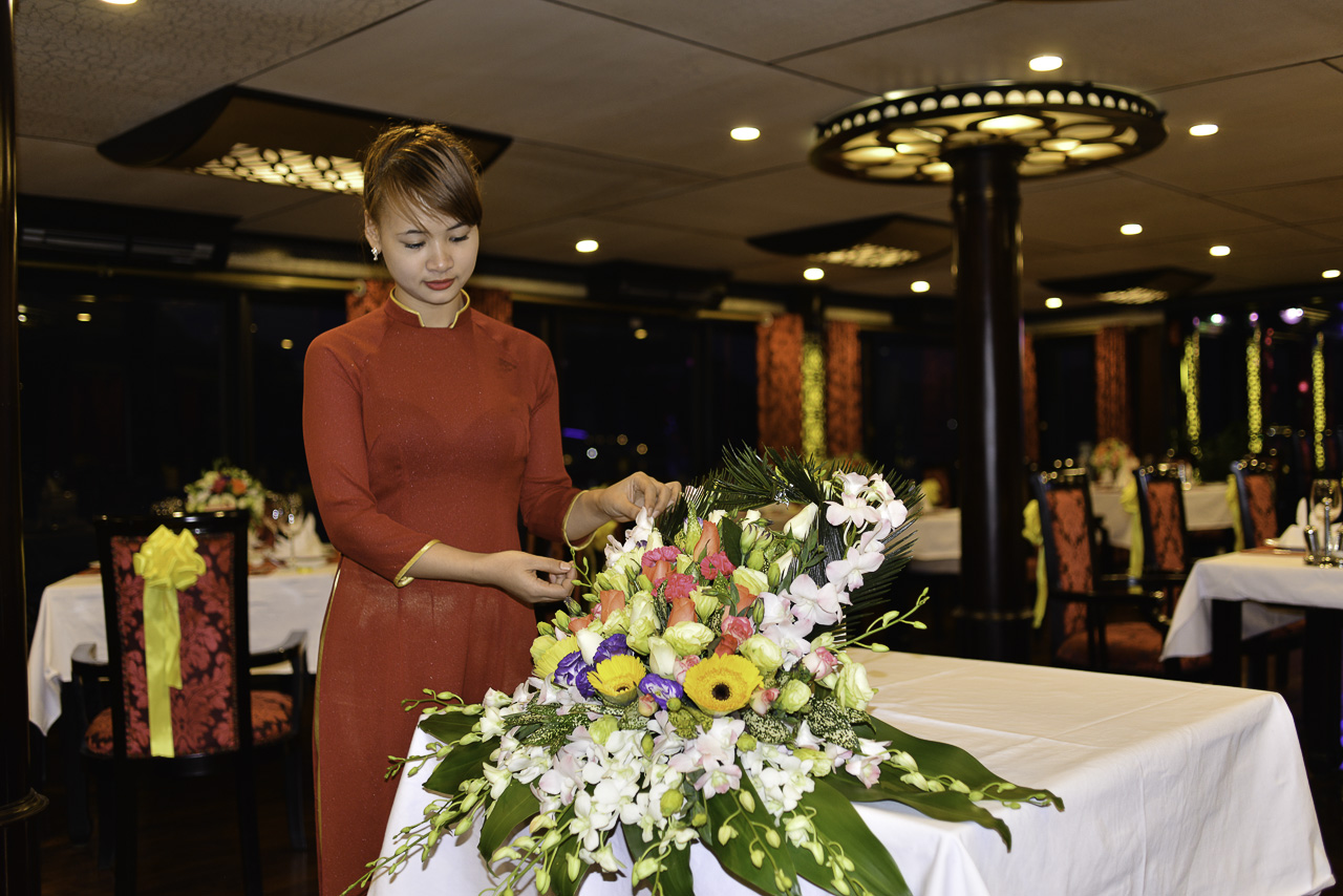 Professional staff on Starlight Cruise