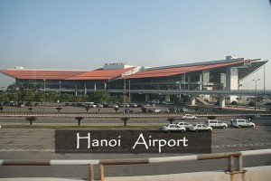 hanoi airport, halong cruise